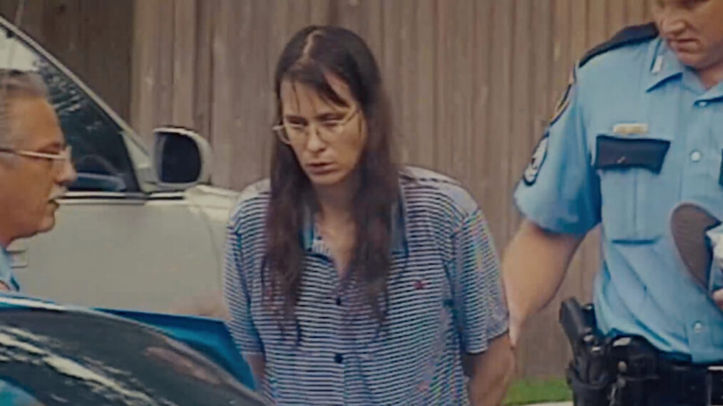 Investigation Discovery’s The Cult Behind the Killer: The Andrea Yates Story - Andrea Yates arrested