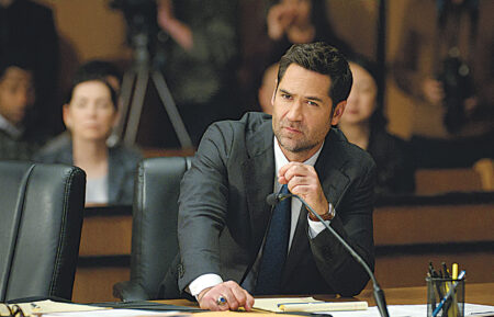 The Lincoln Lawyer. Manuel Garcia-Rulfo as Mickey Haller in episode 409 of The Lincoln Lawyer