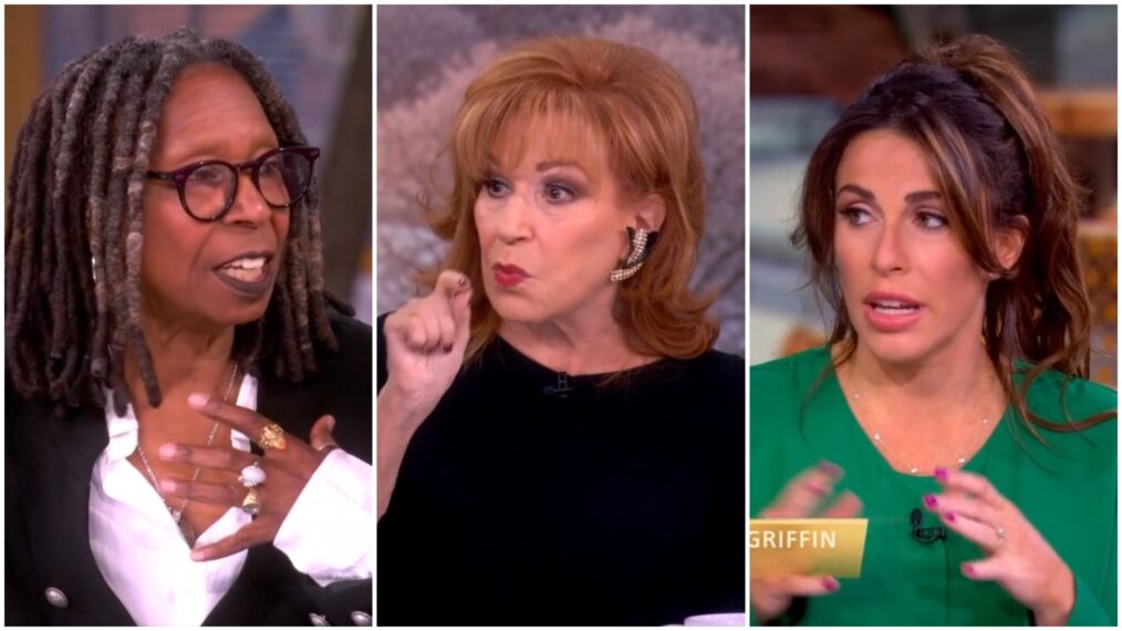 Whoopi Goldberg, Joy Behar, and Alyssa Farah Griffin