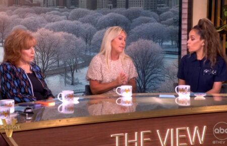 Joy Behar, Marjorie Taylor Greene, and Sunny Hostin on The View