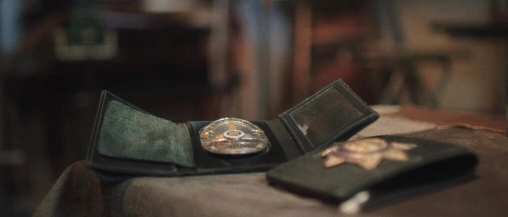 The Hillside Strangler - Ep. 102, MGM+, badges