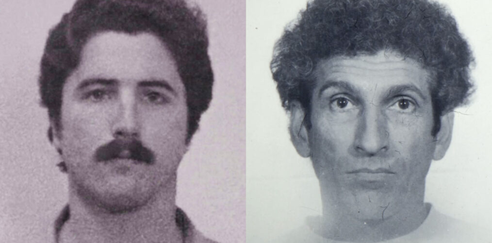 Kenneth Bianchi and Angelo Buono Jr. mugshots - The Hillside Strangler - MGM+