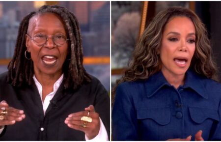 Whoopi Goldberg and Sunny Hostin