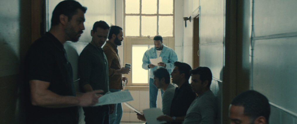 (Center) Simon Williams/Wonder Man (Yahya Adbul-Mateen II) in Marvel Television's WONDER MAN, exclusively on Disney+. Photo courtesy of Marvel Television. © 2025 MARVEL.