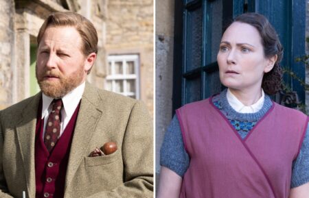 Samuel West and Anna Madeley in 'All Creatures Great and Small' Season 6 Episode 2