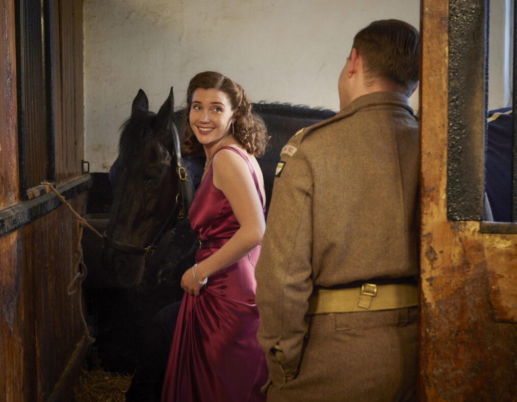 Gaia Wise and Callum Woodhouse in 'All Creatures Great and Small' Season 6 Episode 3, 'Captain Farnon?'