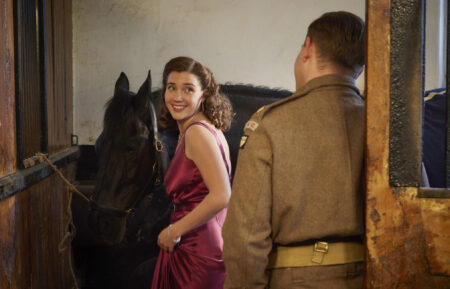 Gaia Wise and Callum Woodhouse in 'All Creatures Great and Small' Season 6 Episode 3, 'Captain Farnon?'