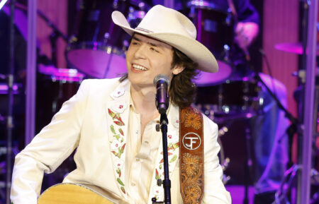 John Foster performs at the Ryman Auditorium on January 10, 2026 in Nashville, Tennessee