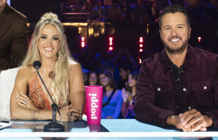 LIONEL RICHIE, RYAN SEACREST, CARRIE UNDERWOOD, LUKE BRYAN