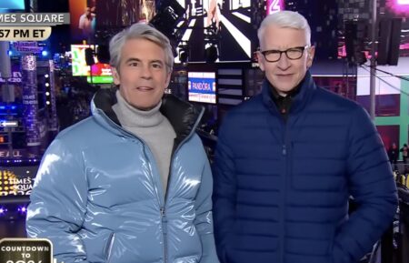 Andy Cohen and Anderson Cooper
