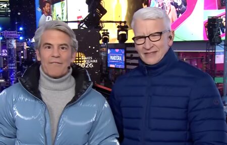 Andy Cohen and Anderson Cooper