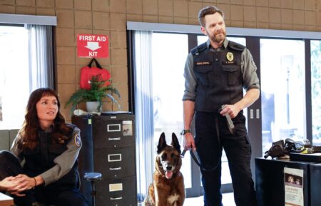 Grace Palmer and Joel McHale — 'Animal Control'