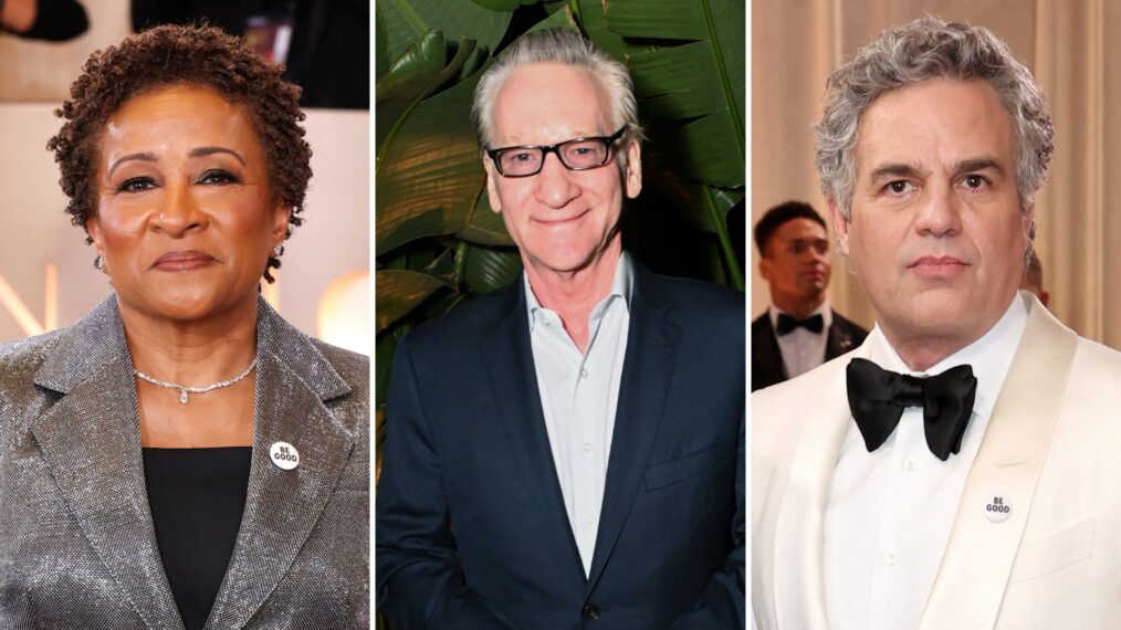 Bill Maher Scoffs at Mark Ruffalo & Others Wearing Political Pins at Golden Globes