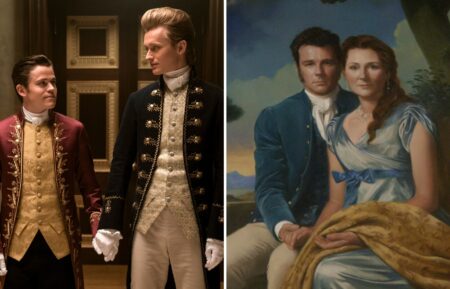 Reynolds and Brimsley, Edmund and Violet in 'Bridgerton' and 'Queen Charlotte'