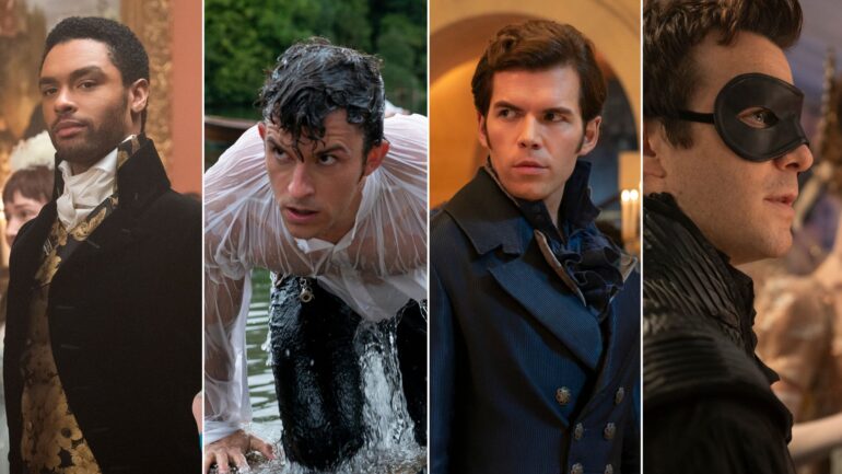 'Bridgerton's Simon, Anthony, Colin, and Benedict