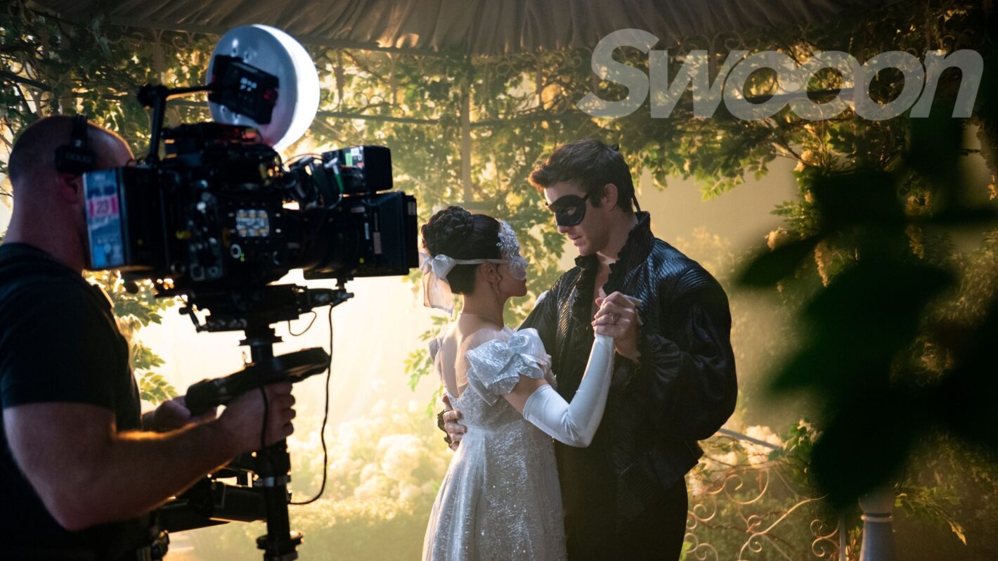 Yerin Ha and Luke Thompson for 'Bridgerton' Season 4