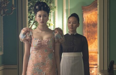 Isabella Wei and Yerin Ha in 'Bridgerton' Season 4