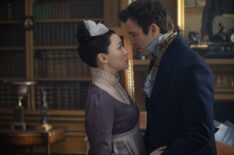 Yerin Ha and Luke Thompson in 'Bridgerton' Season 4