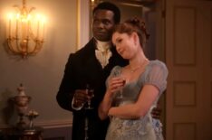 Victor Alli and Hannah Dodd in 'Bridgerton' Season 4