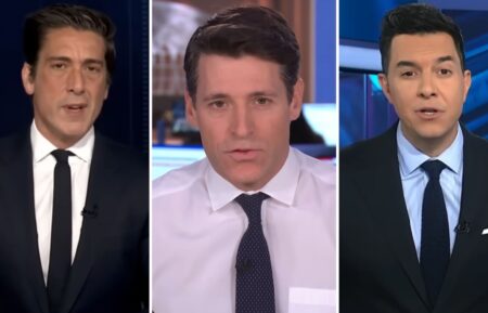 David Muir, Tony Dokoupil, Tom Llamas