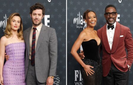 Leighton Meester and Adam Brody, Ryan Michelle Bathe and Sterling K Brown at the 2026 Critics Choice Awards