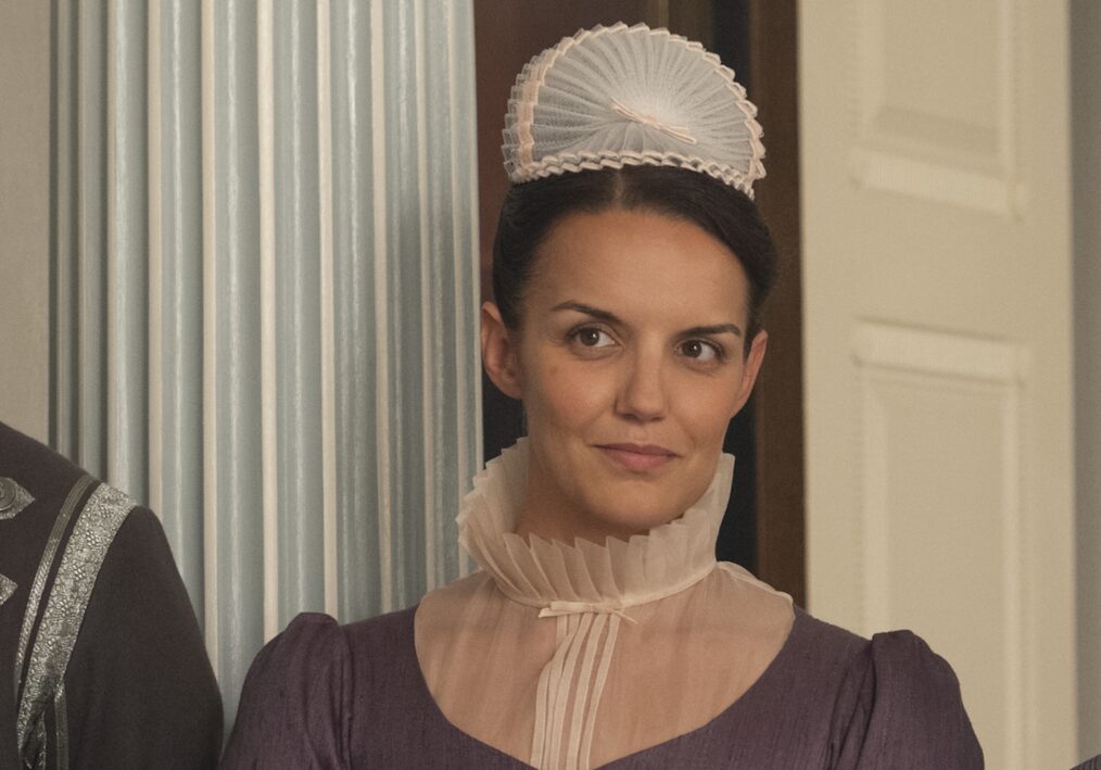 Sophie Lamont as Celia in episode 401 of Bridgerton.