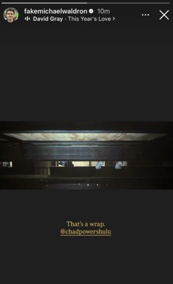 Michael Waldron teases the wrap of 'Chad Powers' Season 2 filming