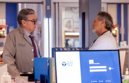 Oliver Platt as Dr. Daniel Charles, Steven Weber as Dr. Dean Archer — 'Chicago Med' Season 11 Episode 4 