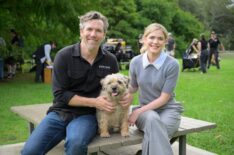 Patrick Brammall and Harriet Dyer for 'Colin From Accounts' Season 3