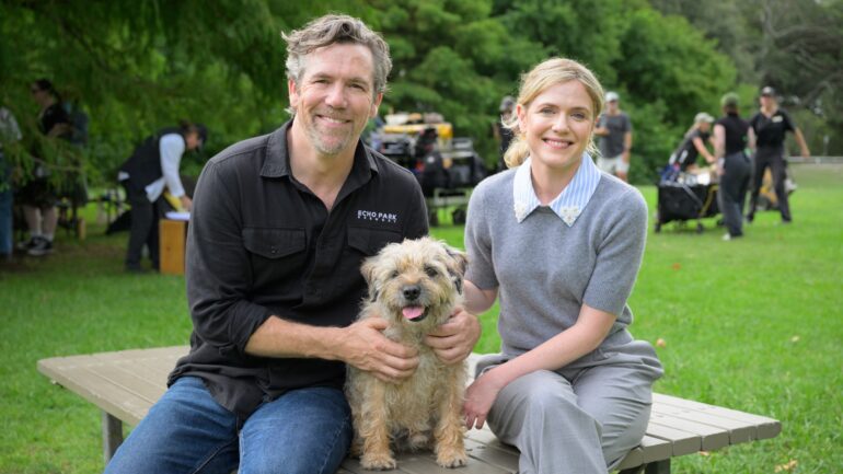 Patrick Brammall and Harriet Dyer for 'Colin From Accounts' Season 3