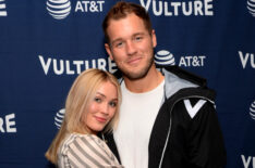 Cassie Randolph and Colton Underwood attend Vulture Festival Presented By AT&T at The Roosevelt Hotel on November 09, 2019 in Hollywood, California