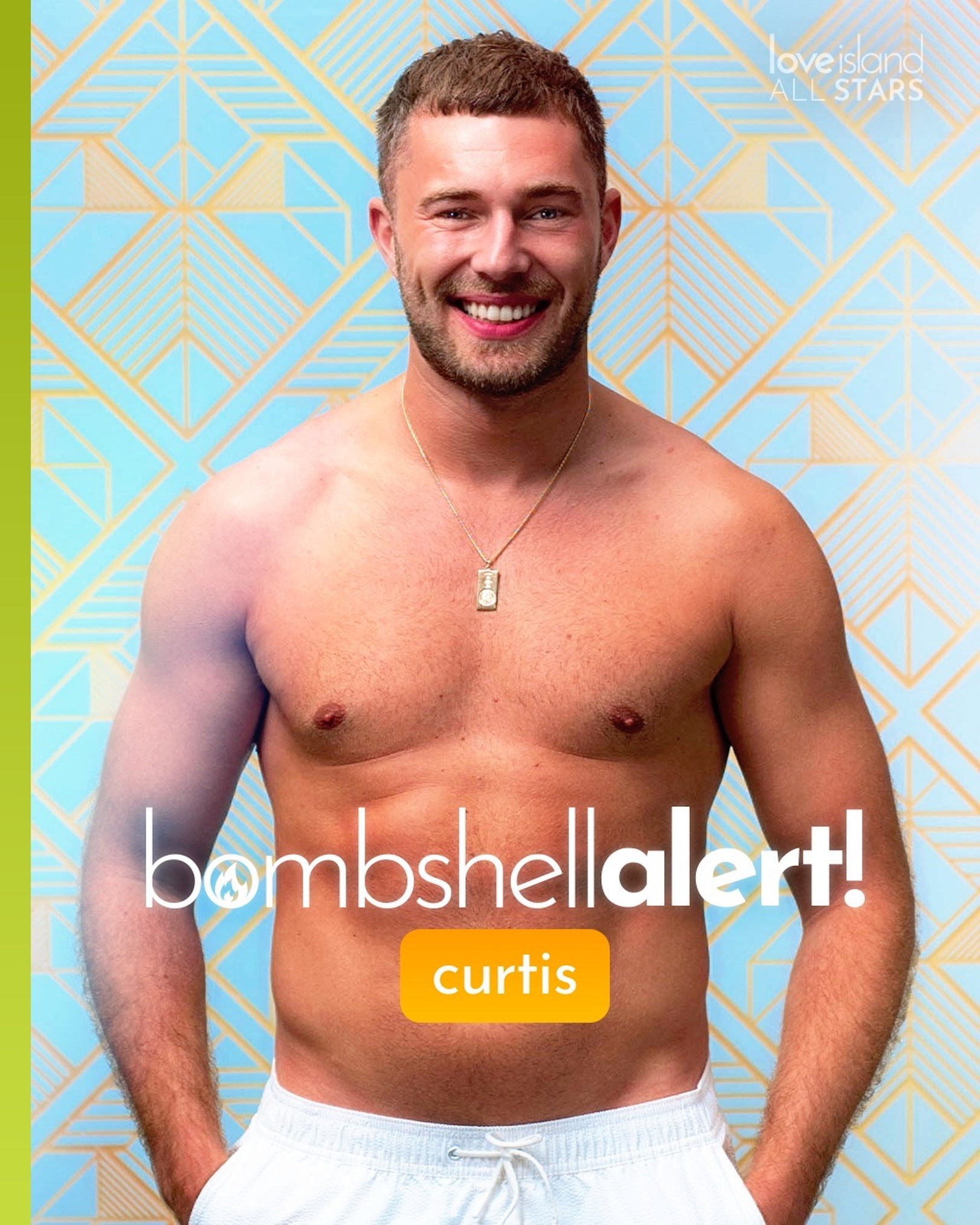 Curtis Pritchard in Love Island All Stars Season 3