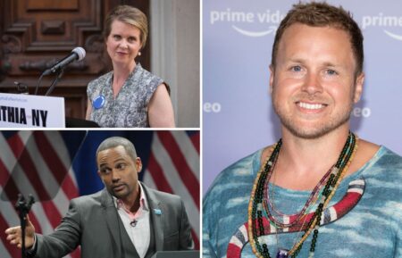 Cynthia Nixon, Spencer Pratt, and Hill Harper