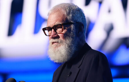 David Letterman speaks onstage during the 2025 Rock & Roll Hall Of Fame Induction Ceremony at Peacock Theater in Los Angeles on November 8, 2025