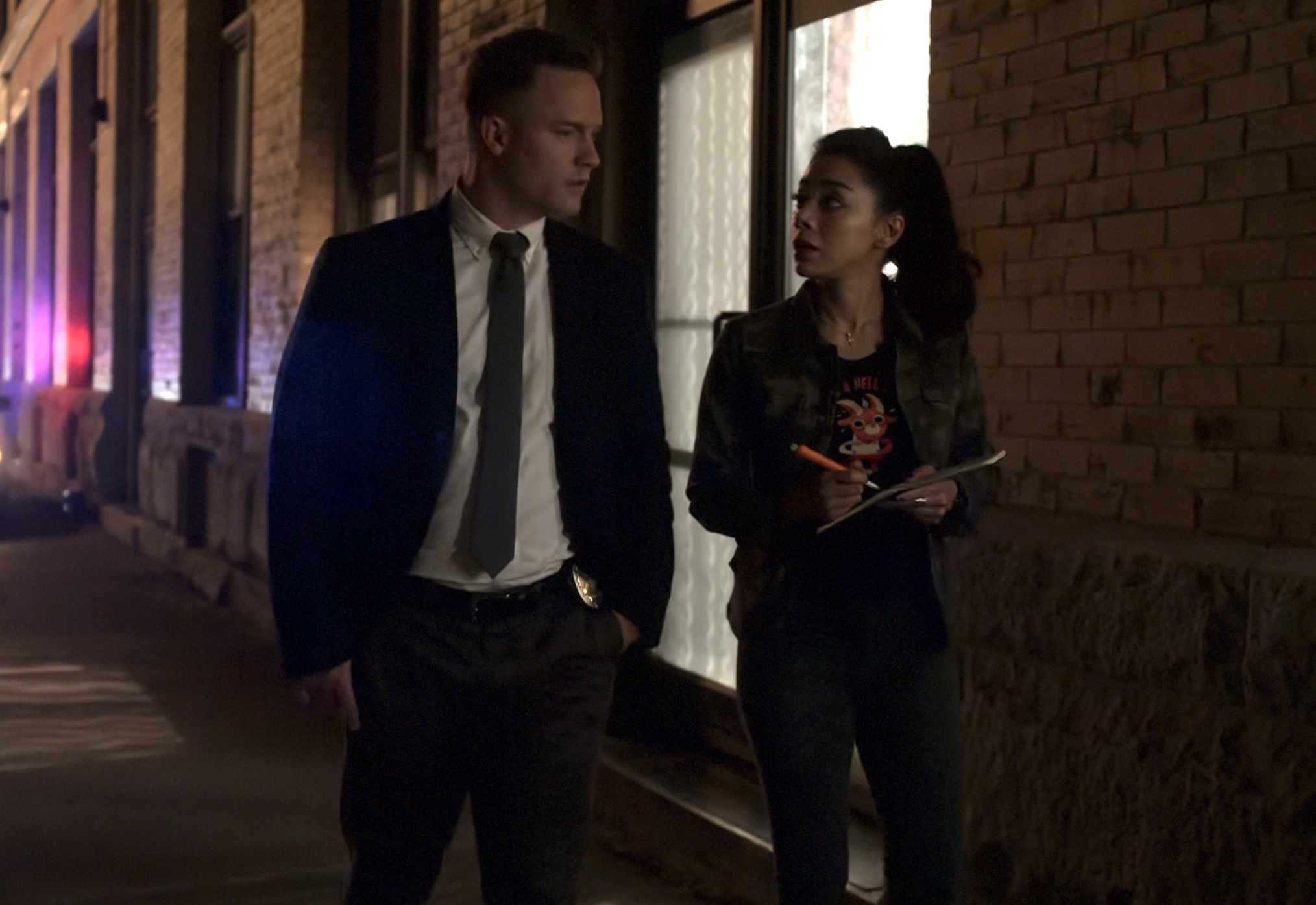 Carol and Ella in 'Lucifer'