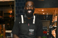 Chef Eric Adjepong poses during the Food Network New York City Wine & Food Festival Dinner