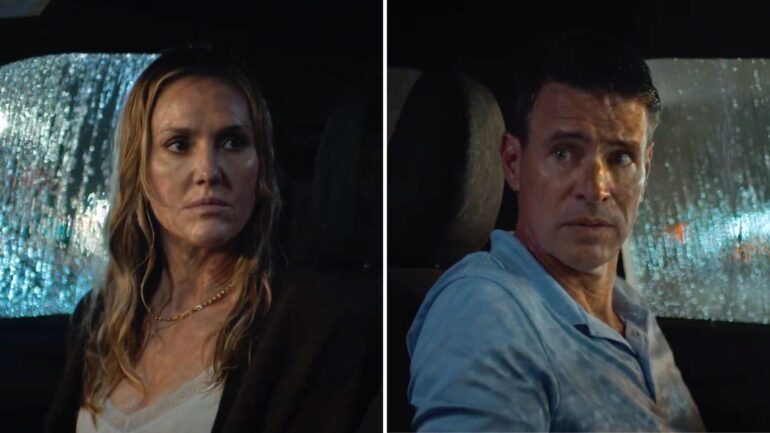 Erinn Hayes and Scott Foley in 'It's Not Like That'