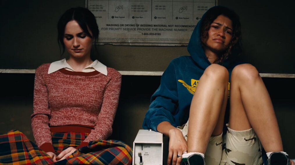 Maude Apatow and Zendaya as Lexi and Rue in 'Euphoria' Season 3