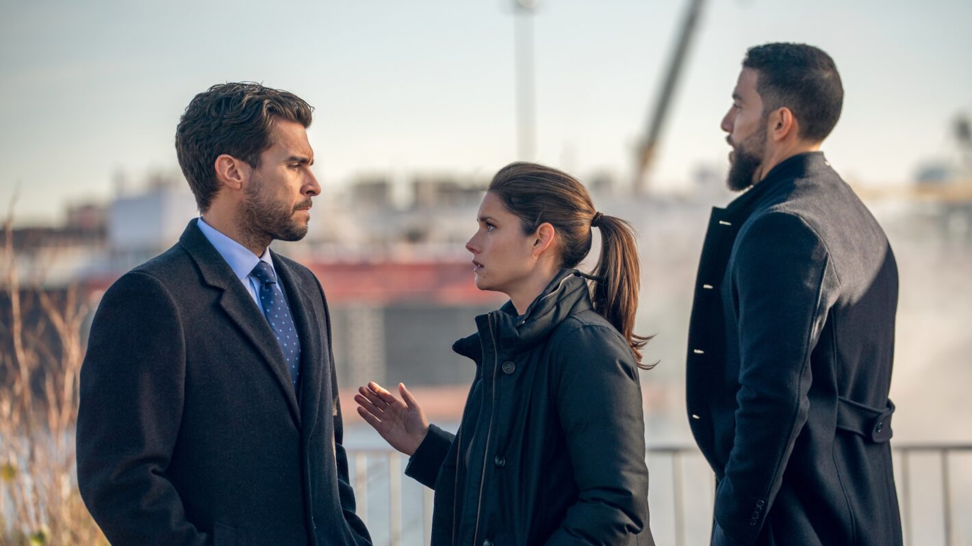 Josh Segarra as Nestor Vertiz, Missy Peregrym as Special Agent Maggie Bell and Zeeko Zaki as Special Agent Omar Adom 'OA' Zidan — 'FBI' Season 3 Episode 4 