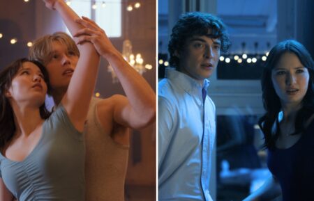 Madelyn Keys, Cale Ambrozic, and Olly Atkins in 'Finding Her Edge' Season 1