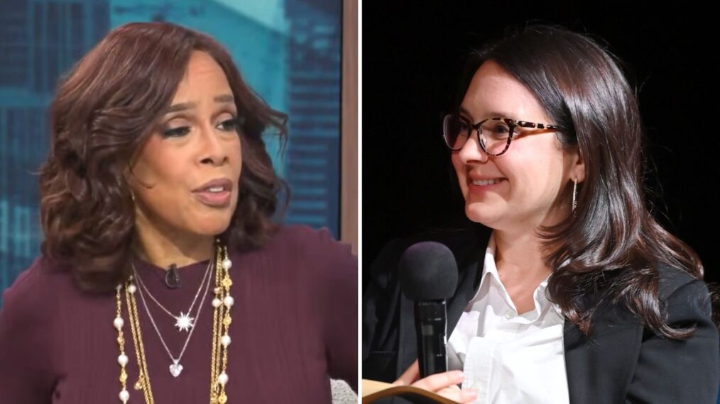 Gayle King and Bari Weiss