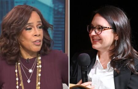Gayle King and Bari Weiss