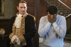 Brandon Scott Jones and Utkarsh Ambudkar in 'Ghosts' Season 5