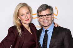 Alexandra Wentworth and George Stephanopoulos attend the 2025 A Funny Thing Happened On The Way To Cure Parkinson's on November 15, 2025