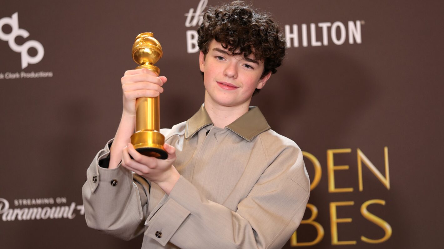 Owen Cooper at the Golden Globe Awards 2026