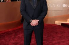 Brett Goldstein on the Golden Globes 2026 red carpet