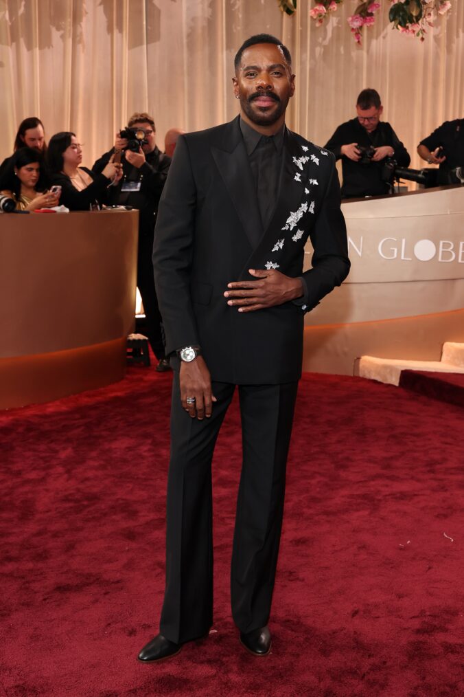 Colman Domingo on the Golden Globes 2026 Red Carpet