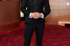 Derek Hough on the Golden Globes 2026 Red Carpet