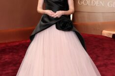 Jackie Tohn on the Golden Globes 2026 red carpet