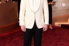 Jake Lacy on the Golden Globes 2026 red carpet